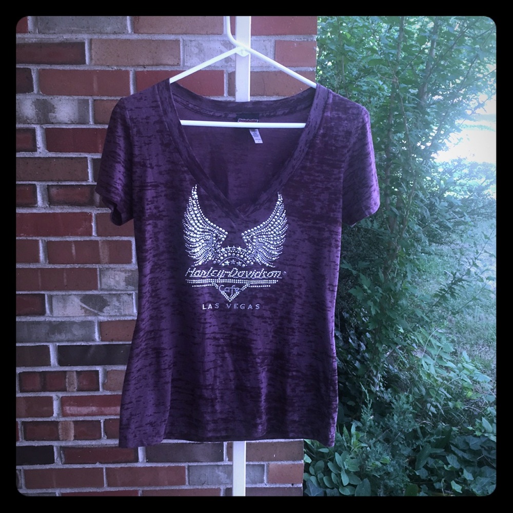 Harley Davidson Cafe Las Vegas T shirt